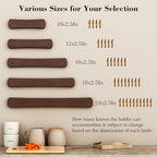 Magnetic Knife Holder for Wall, 10 Inch Wood Strong Magnetic Knife Strip, Small Kitchen Storage Space Savers, Rv Apartment Farmhouse Accessories Organizer, Housewarming Gifts for New Home