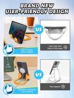 Stocking Stuffers for Teens Girls Women Cell Phone Holder: Thumbs Up Lazy Phone Stand Gifts for Adults Kids Boys Men Teenager Wife Mom Funny Gag Gadgets Ideas Who Wants Nothing Gift for Christmas