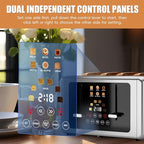 Touch screen Toaster 4 slice,Stainless Steel Digital Timer Toasters with Sound/Screen-Off Function,6 Bread Types & Shade Settings,Smart Extra Wide Slots Toaster with Bagel,Defrost,Silver