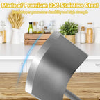 orn Cob Stripper, Long Handle Corn Peeler for Corn on the Cob Stainless Steel Corn Stripping Tool Fast and Safe, Suitable for Home Kitchens, Restaurant Chefs, Outdoor Dining Enthusiasts