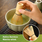 Matcha Whisk Set, Green Matcha Set, 15 OZ Matcha Bowl with Spout, 8 PCS Perfect Matcha Kit for Making Latte Matcha Lover