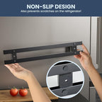 16.5 Inch Heavy-Duty Magnetic Knife Holder for Refrigerator, No Adhesive Tape or Screws Needed Knife Magnetic Strip for Strong Fridge Mount or Wall as Gifts for Women or Men