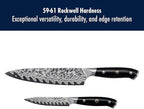 Henckels Compass Damascus 2-pc Damascus Chef's Knife Set