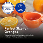 New Star Foodservice 42863 Enameled Aluminum Orange Squeezer