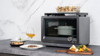 VAL CUCINA VAL BOARD Cutting Board, Compatible with VAL CUCINA Air Fryer Toaster Steam Oven, Creates Storage Space, Protects Cabinets, Black
