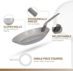 Matfer Bourgeat Black Carbon Steel Frying Pan, 15 3/4"