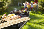 120 PCS Bamboo Marshmallow Roasting Sticks, SMores Skewers for Fire Pit, Extra Long 30 Inch Heavy Duty 5mm Thick Wooden SMores Sticks for Open Fire Pits Roaster Barbecue Hot Dog Camping Kebab Sausage