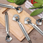 5 PCS Cactus Peeler Tool, Multifunctional Cactus Peeling Knife Tool, 7.48x1.81in Ergonomic Design, Easy to Clean, Suitable for Cooking Cactus Noodles in the Kitchen