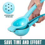 Manual Juicer Citrus Lemon Squeezer, Fruit Juicer Lime Press Metal, Professional Hand Juicer Kitchen Tool