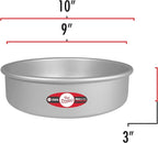 Fat Daddio's Anodized Aluminum Round Cake Pan, 9 x 3 Inch