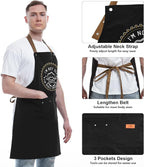 REHAVE Kitchen Gifts For Men, Women, Gifts for Mom, Gifts for Dad, Husband, Boyfriend, Brother, Wife, Girlfriend, Unique Birthday Gifts, Humor Apron for friends, Bff, Kitchen Chef Aprons Baking Gifts