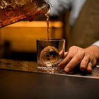 Samuelworld Large Ice Ball Maker with Lid, 12 x 2.5 Inch Ice Balls - Food Grade, Easy To Fill Round Silicone Ice Tray, Perfect Spheres Craft Ice Maker for Whiskey, Cocktails, Gifting - Black
