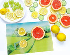 2 Pcs sublimation cutting board blanks，11 x 7.87 Inch sublimation cutting boards，Textured Sublimation Anti Slip Cutting Board Heat Scratch Resistant Blank Cutting Board