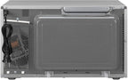 Panasonic 2-in-1 Microwave Oven with FlashXpress Broiler, Inverter Technology for Even Cooking and Smart Genius Sensor, 1000W, 1.2 cu.ft. Countertop - NN-GN68KS (Stainless Steel / Silver)