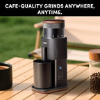 Coffee Grinder,Wirsh Portable Cordless Rechargeable Burr Coffee Grinder Geimori T38 with Conical Burrs,3600mAh Batteries,Grind Settings for Espresso,Pour Over,French Press,Camping,Travel&Home Use