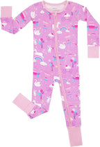 Little Sleepies Pajamas for Baby Boys & Girls, Viscose from Bamboo Baby Pajamas, Preemie & Newborn Sleepers, 2-Way Zipper PJs