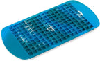 Host Mini Ice Cube Tray, Makes 160 Cubes, Durable Silicone Trays, Perfect for Cocktails, Whiskey, Bourbon, Margarita, Mojito, Iced Coffee, Home Kitchen Essentials, Set of 1, Blue Marble