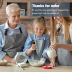 Dishwasher Safe Silicone Whisk, Sealed Waterproof Design Set of 3, Professional Kitchen Whisks for Cooking Non-Scratch, Silicone & Stainless Steel Whisk, Heat Resistant Balloon Egg Beater, Black