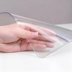Frosted Table Protector 42 x 60 Inch, 1.9mm Thick Waterproof PVC Plastic Table Cover, Durable Table Pad for Dining Room, Kitchen, Writing Desk, and Coffee Tables