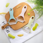 Potato Peelers 3 Pack, Fruit Peelers Potato Peeler, Cucumber, Apple Peelers for kitchen Original Vegetable Peeler-Set of 3 (Ceramic Blade)…