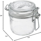 Bormioli Rocco One Fido Airtight Storage Jar 200ml for All Homemade Treats