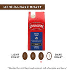 Community Coffee House Blend, Ground Coffee, Medium Dark Roast, 12 Ounce Bag (Pack of 1)