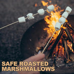 Suclain Marshmallow Roasting Sticks Long 5mm Thick, Smores Sticks Bamboo Skewers BBQ Kabob Grilling Barbecue Roasting Camping for Outdoor Fire Pits Campfires (36", 800 Pcs)