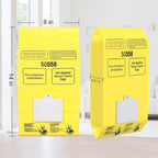 15 Pack Canister Vacuum Cleaner Bags Compatible with Kenmore Canister Type C/Q 5055, 50555, 50557, 50558 and Type C-5, C-18, 53292, 200 Series, 400 Series, 600 Series, 700 Series, 800 Series Vacuum