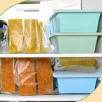 Silicone Freezer Tray for Sauce Cube: GGOW Silicone Freezing Tray for Soup Storage - Freeze 250mL 125mL Souped Broth Portion