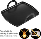 Feekoon Griddle Plate Compatible with Ninja Foodi Grill with Air Fryer (Compatible with Model AG300 AG300C AG301 AG301C AG302 AG400 IG301A), Durable Aluminum Griddle, Multifunctional Oven Grill Plate