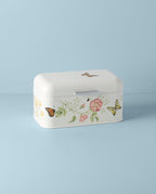 Lenox 892520 Butterfly Meadow Breadbox, 11.25" L x 6.5" W x 6.25" H