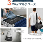 Vacuum Bags for Travel Luggage, Reusable Compression Bags for Carry On Suitcases and Backpack, Vacuum Seal Packing Cube for Cloth (1PC No Pump)