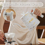 Water Kettle Electric Gooseneck Kettle with 50pcs Coffee Filter,±1℉ Temperature Control, Stainless Steel, Matte Material,Fast Heating, Ideal for Precise Pour-Over Coffee and Tea