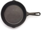 Mercer Culinary Pre-Seasoned Cast Iron Skillet, 8-Inch (Pack of 8)