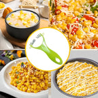 2PCS Corn Peeler, Corn Stripper Cob Stripper Tool, Corn on the Cob Stripper Tool with Ergonomic Handle Hand Protect