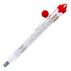 Escali AHC3 NSF Certified Precision Classic Candy/Deep Fry/Confection Glass Thermometer, Red/Clear