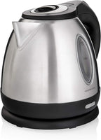 Mixpresso 1.2L Stainless Steel Small Electric Kettle, Cordless 1500w Fast Boiling Pot, Portable Hot Water Electric Tea Kettle With Boil Dry Protection & Auto Shut-Off