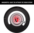 Magnetic Wood Stove Thermometer Oven Temperature Thermometer for Wood Burning Gas Stoves Chimney Pipe Avoiding Destroyed by Overheat(1 Piece)