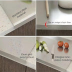 Large Stainless Steel Cutting Board,Suitable for Cutting Meat,Dicing,Vegetables,Fruits,Bread and Baking.ItIsConvenienttoClean,EasytoStoreandCan Be Washed in a Dishwasher (11.8 * 15.7in)