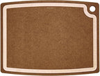 Epicurean Gourmet Series Cutting Board with Juice Groove, 19.5-Inch by 15-Inch, Nutmeg/Natural