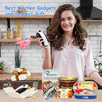 Electric Can Opener, Can Opener Electric Fits All Can Sizes, One Touch USB Rechargeable Electric Can Opener for Kitchen and Seniors with Arthritis, Chef, Automatic Can Opener, Portable Kitchen Gadgets