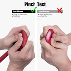 600°F Heat Resistant Silicone Spatula, Doosu High Temp Flexible Kitchen Rubber Bowl Scrapers Food Grade Seamless Baking Supplies Scratch-Proof for Scraping Non-Stick Pans (Red, 11.4in)