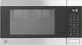 GE GCST10A1WSS 4-in-1 Microwave Oven, 1,050 Watts Air Fryer, Broiler & Convection Mode, Child-Lock Technology, Kitchen Essentials for The Countertop or Dorm Room, 1.0 Cu. Ft, Stainless Steel