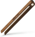 Magnetic Walnut Wooden Toaster Tongs | 8.7-Inch Kitchen Tongs for Cooking, Bread, Bacon, Bagels, and Muffins | Non-Toxic Design, A Durable Alternative to Bamboo, Perfect for Toaster, BBQ, and Grilling