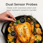 MEATER Plus Bundle: Smart Digital Wireless Meat Thermometer with Microfiber Kitchen Towel & Bar Blade Opener | Grilling, Smoking, Roasting, Baking, & BBQ | Limited Edition Brown Sugar Color
