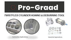 TwistFlex 3-3/4” 95mm 320 Grit Silicon Carbide Cylinder Hone 90-95mm, Bores 3.54”-3.75”, KTM525 2003-05, DR-Z 400SM 2005-09, TRX 450S/ES 4X4 Foreman 98-2004, YFZ450 2004-09, Sportsman 500 4X4 1996-05