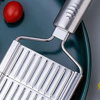 Handheld Food Grater,Professional Zester Slicing Set with 4 Interchangeable Blades for Lime,Cheese,Garlic,Ginger,Chocolate,Vegetable,Fruits
