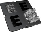 Customized Letter E Ice Cube Mold -Letter Silicone Ice Mold for Custom Ice Cube Mold and Baking Chocolate and Crafting Letter Molds, Ice Cube Molds for Cocktails & Whiskey with Custom Letters