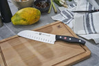 ZWILLING TWIN Signature 7-inch Hollow Edge Santoku Knife