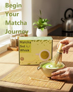 Matcha Whisk Set,Matcha Set,Matcha Kit,Matcha Bowl with Spout,Scoop,Sifter,Bamboo Whisk,Chasen Holder,Unique Gifts for Women Grifend,Gifts for Christmas, Birthday,Halloween